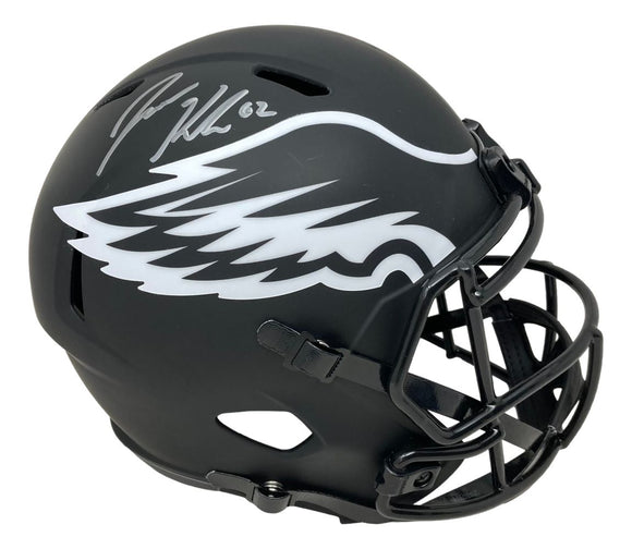 Jason Kelce Signed Eagles FS Eclipse Speed Replica Helmet PSA ITP Hologram - Sports Integrity