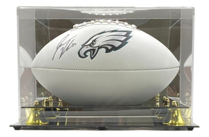 Jason Kelce Signed Philadelphia Eagles Logo Football PSA ITP Hologram w/ Case - Sports Integrity