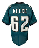 Jason Kelce Philadelphia Signed Green Football Jersey PSA ITP Hologram - Sports Integrity