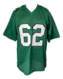 Jason Kelce Philadelphia Signed Kelly Green Football Jersey PSA ITP Hologram - Sports Integrity