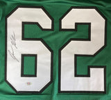 Jason Kelce Philadelphia Signed Kelly Green Football Jersey PSA ITP Hologram - Sports Integrity