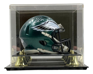 Jason Kelce Signed Philadelphia Eagles Mini Speed Helmet PSA ITP Holo w/ Case - Sports Integrity