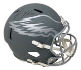 Jason Kelce Signed Philadelphia Eagles FS Slate Speed Replica Helmet PSA Holo - Sports Integrity