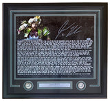 Jason Kelce Signed Framed 16x20 Eagles SB52 Parade Speech Photo PSA ITP Hologram - Sports Integrity