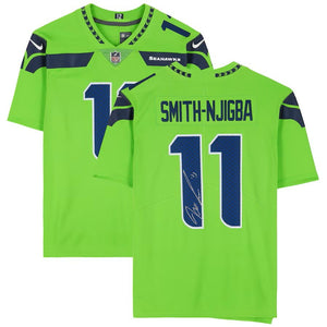 Jaxon Smith - Njigba Signed Seattle Seahawks Green Nike Limited Jersey Fanatics - Sports Integrity