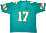 Jaylen Waddle Miami Signed Teal Football Jersey JSA - Sports Integrity