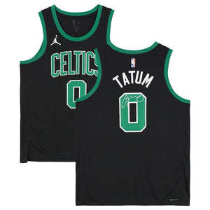 Jayson Tatum Signed Boston Celtics 2022/23 Black Nike Statement Swingman Jersey - Sports Integrity