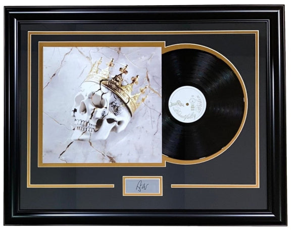 Jelly Roll Framed Beautifully Broken Vinyl Record w/ Laser Engrave Signature - Sports Integrity