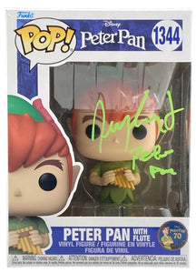 Jeremy Sumpter Signed Peter Pan Funko Pop #1344 Peter Pan Inscribed JSA - Sports Integrity