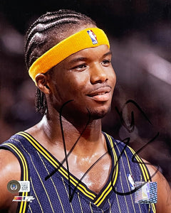 Jermaine O'Neal Signed 8x10 Indiana Pacers Basketball Photo BAS - Sports Integrity