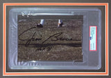 Jim Brown Signed Framed Cleveland Browns HOF 71 Cut Signature PSA/DNA Gem MT 10 - Sports Integrity