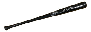 Jimmy Rollins Phillies Signed Black Louisville Slugger Bat PSA Hologram - Sports Integrity