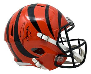 Joe Burrow Signed Cincinnati Bengals Full Size Speed Replica Helmet Fanatics - Sports Integrity