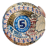 Joe DiMaggio Yankees Signed Fazzino Hand Painted Baseball BAS+PSA+Fanatics - Sports Integrity