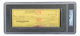 Joe Frazier Boxing Signed Slabbed Bank Check #4622 PSA/DNA - Sports Integrity