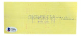 Joe Wood Cleveland Signed Bank Check #340 BAS - Sports Integrity