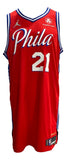 Joel Embiid Philadelphia 76ers Game Used Jersey May 8 2022 Vs Heat Fanatics+LOA - Sports Integrity