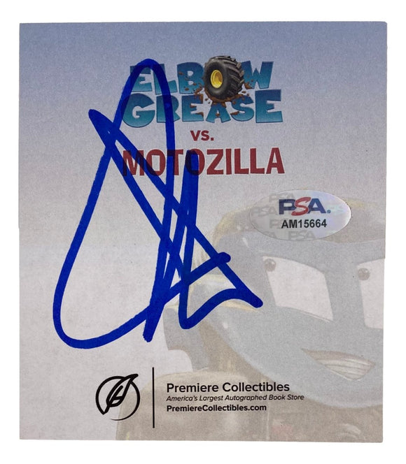 John Cena Signed 4x5 Elbow Grease vs Motozilla Book Insert PSA - Sports Integrity