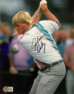 John Daly Signed 8x10 PGA Golf Smoking Photo BAS - Sports Integrity