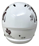 Johnny Manziel Signed Texas A&M Full Size Speed Replica Helmet w/ 3 Insc BAS ITP - Sports Integrity