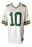 Jordan Love Signed Green Bay Packers White Nike Game Replica Jersey BAS ITP - Sports Integrity