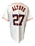 Jose Altuve Houston Signed White Baseball Jersey JSA - Sports Integrity