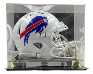 Josh Allen Signed Buffalo Bills Full Size Speed Replica Helmet BAS w/ Case - Sports Integrity