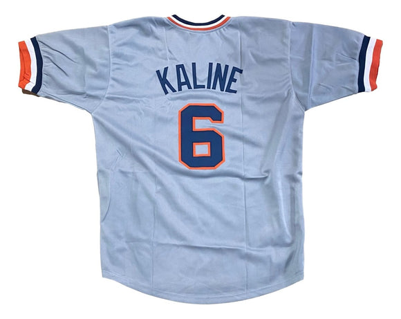 Al Kaline Custom Grey Pro - Style Baseball Jersey - Sports Integrity