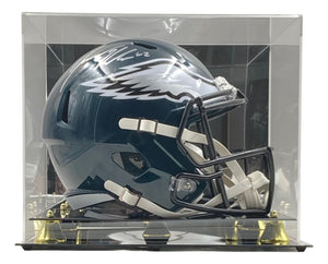 Jason Kelce Signed Eagles FS Speed Replica Helmet PSA ITP Hologram w/ Case - Sports Integrity