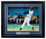 Ken Griffey Jr. Signed Framed 16x20 Seattle Mariners Photo BAS ITP - Sports Integrity