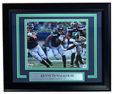 Kenneth Walker III Signed Framed 8x10 Seattle Seahawks Photo BAS - Sports Integrity