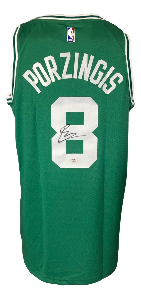 Kristaps Porzingis Signed Boston Celtics Nike Swingman Jersey PSA Hologram - Sports Integrity