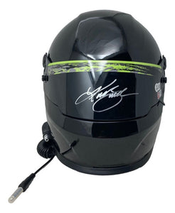 Kurt Busch Signed NASCAR Full Size Replica Racing Helmet BAS - Sports Integrity