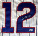 Kyle Schwarber Chicago Signed White Baseball Jersey BAS - Sports Integrity