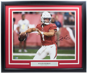 Kyler Murray Arizona Cardinals Signed Framed 16x20 Photo BAS - Sports Integrity