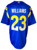 Kyren Williams Signed Los Angeles Rams Blue Nike Game Jersey BAS ITP - Sports Integrity