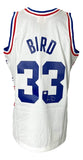 Larry Bird Signed Celtics All Star M&N Hardwood Classics Swingman Jersey PSA ITP - Sports Integrity