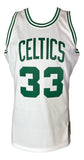 Larry Bird Signed Celtics White M&N Hardwood Classics Swingman Jersey JSA - Sports Integrity