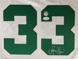 Larry Bird Signed Celtics White M&N Hardwood Classics Swingman Jersey JSA - Sports Integrity