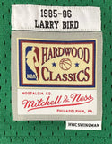 Larry Bird Signed Celtics Green M&N Hardwood Classics Swingman Jersey PSA ITP - Sports Integrity