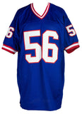 Lawrence Taylor New York Signed Blue Football Jersey JSA ITP - Sports Integrity