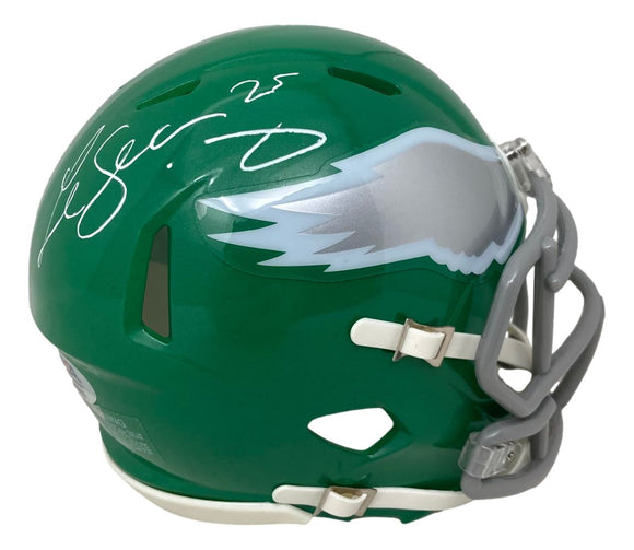 LeSean McCoy Signed Philadelphia Eagles Kelly Green Mini Speed Helmet PSA/DNA - Sports Integrity