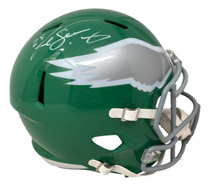 LeSean McCoy Signed Eagles Full Size Kelly Green Speed Replica Helmet PSA/DNA - Sports Integrity