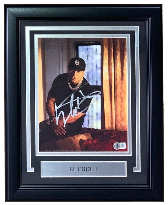 LL Cool J Signed Framed 8x10 Photo BAS - Sports Integrity