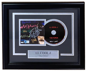 LL Cool J Signed Framed The Force CD Booklet BAS - Sports Integrity