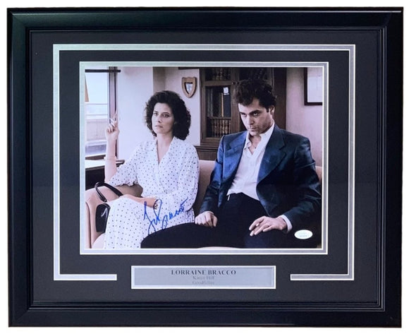 Lorraine Bracco Signed Framed 11x14 Goodfellas Photo JSA ITP - Sports Integrity