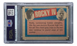 Dolph Lundgren Signed 1985 Topps #52 Rocky IV Ivan Drago Trading Card PSA/DNA - Sports Integrity