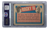 Dolph Lundgren Signed 1985 Topps #58 Rocky IV Ivan Drago Trading Card PSA/DNA - Sports Integrity