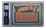 Dolph Lundgren Signed 1985 Topps #60 Rocky IV Ivan Drago Trading Card PSA/DNA - Sports Integrity