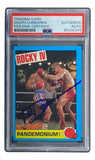 Dolph Lundgren Signed 1985 Topps #61 Rocky IV Ivan Drago Trading Card PSA/DNA - Sports Integrity